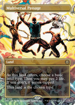 Multiversal Passage (REGULAR) x1 - MTG Marvel's Spider-Man SPM #206 - Image 1