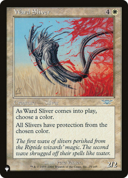 Ward Sliver (REGULAR) x1 - MTG The List PLST #LGN-25 - Image 1