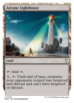 Arcane Lighthouse (REGULAR) x1 - MTG Mystery Booster 2 MB2 #102 - Image 1