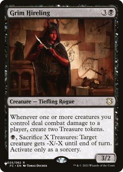 Grim Hireling (REGULAR) x1 - MTG The List PLST #AFC-25 - Image 1