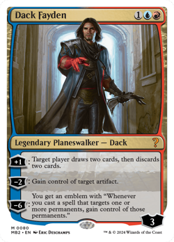Dack Fayden (REGULAR) x1 - MTG Mystery Booster 2 MB2 #80 - Image 1