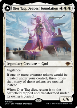 Ojer Taq, Deepest Foundation // Temple of Civilization (Reg) x1 - MTG LCI #26 - Image 1