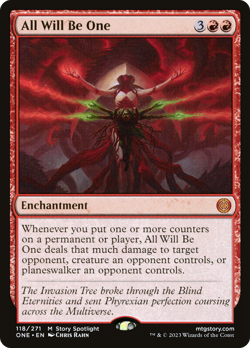 All Will Be One (REGULAR) x1 - MTG Phyrexia: All Will Be One ONE #118 - Image 1