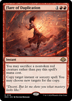 Flare of Duplication (REGULAR) x1 - MTG Modern Horizons 3 MH3 #119 - Image 1