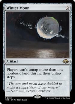 Winter Moon (REGULAR) x1 - MTG Modern Horizons 3 MH3 #213 - Image 1