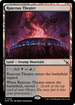 Raucous Theater (REGULAR) x1 - MTG Murders at Karlov Manor MKM #266 - Image 1