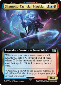 Shantotto, Tactician Magician (REGULAR) x1 - MTG Final Fantasy FIN #507 - Image 1