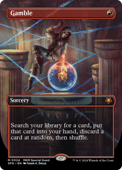 Gamble (REGULAR) x1 - MTG Special Guests SPG #24 - Image 1