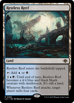 Restless Reef (REGULAR) x1 - MTG The Lost Caverns of Ixalan LCI #282 - Image 1