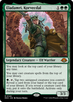 Eladamri, Korvecdal (REGULAR) x1 - MTG Modern Horizons 3 MH3 #149 - Image 1