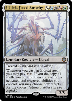 Ulalek, Fused Atrocity (REGULAR) x1 - MTG Modern Horizons 3 Commander M3C #4 - Image 1