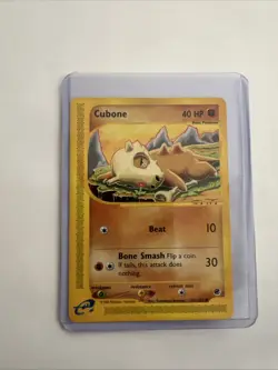 Pokemon TCG Cubone Expedition Base Set 103/165, Regular Common - Image 1
