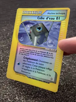 CUBE D’EAU 01 REVERSE - POKEMON 140/147 AQUAPOLIS WIZARDS FR - Image 3