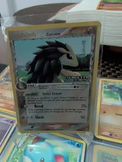 Pokemon TCG EX Delta Species Reverse Holo Sandslash 27/113 - Image 2
