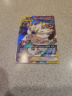 Pokemon Solgaleo & Lunala GX 75/236 Sm-Cosmic Eclipse Holo - Image 3