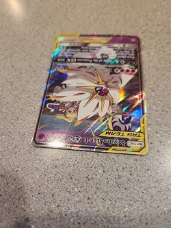 Pokemon Solgaleo & Lunala GX 75/236 Sm-Cosmic Eclipse Holo - Image 4