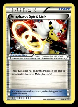 Ampharos Spirit Link 70/98 Ancient Origins Pokemon NM - Image 1