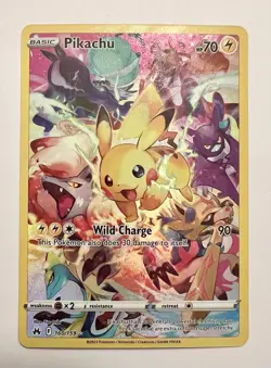 Pikachu 160/159 Crown Zenith Secret Rare NM Pokemon TCG - Image 1