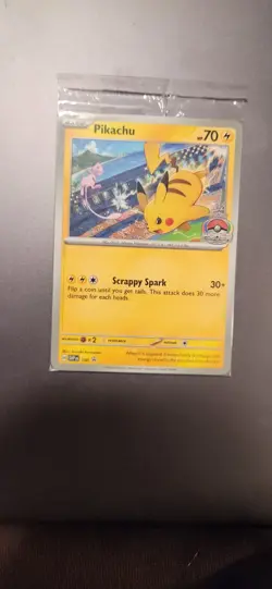 Pikachu SVP 190 World Championships 2024 Promo Pokemon SEALED - Image 1