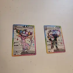 Pokemon Tcg Prismatic Evolutions Umbrean And Espeon Ex Promo 175/176 NM - Image 1