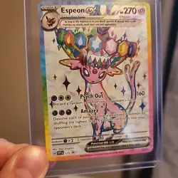 Pokemon Tcg Prismatic Evolutions Umbrean And Espeon Ex Promo 175/176 NM - Image 3
