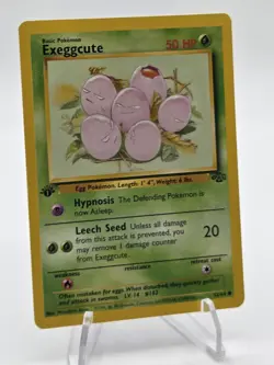 Pokemon Exeggcute 1st Edition Jungle 1999 WOTC #52/64 LP - Image 2
