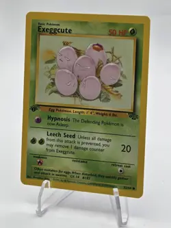 Pokemon Exeggcute 1st Edition Jungle 1999 WOTC #52/64 LP - Image 3