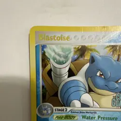 Pokemon Blastoise EX 14/100 Crystal Guardians Reverse Holo Rare Stamped HP/MP - Image 4