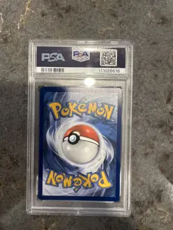 Super Rare 2023 POKEMON SWSH BLACK STAR PROMO PRERELEASE-STAFF #241 GENGAR PSA 8 - Image 2
