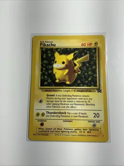 Pokemon TCG Pikachu Wizards Black Star Promos Regular Rare - Image 1