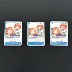 Girl Playset - P-096 x 3 - The Azure Sea's Seven Release Event - One Piece TCG - Image 1