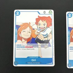 Girl Playset - P-096 x 3 - The Azure Sea's Seven Release Event - One Piece TCG - Image 2