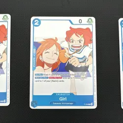 Girl Playset - P-096 x 3 - The Azure Sea's Seven Release Event - One Piece TCG - Image 3