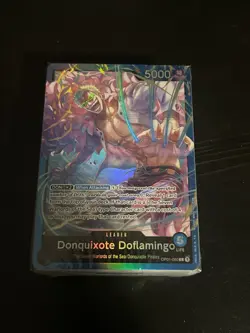One Piece CCG Donquixote Doflamingo Starter Deck 17: BLUE Deck Only - Image 1