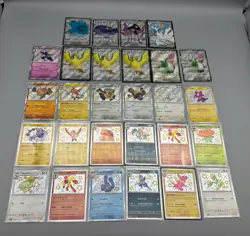 x30 Pokemon Paldean Fates Shiny Card Lot Baby Rare Ultra Rares English Pokemon - Image 1