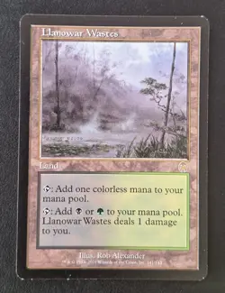MTG - Llanowar Wastes 141143 - Apocalpse - Near Mint - Rare - Image 1