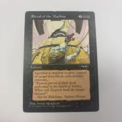 Ritual of the Machine MP Alliances 59 MTG English Regular Sorcery Gain Control - Image 1