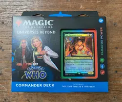 Magic The Gathering Doctor Who Commander Deck Universes Beyond Paradox Power - Image 1