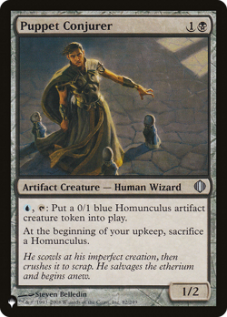 Puppet Conjurer (REGULAR) x1 - MTG The List PLST #ALA-82 - Image 1