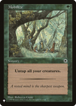Mobilize (REGULAR) x1 - MTG The List PLST #POR-172 - Image 1