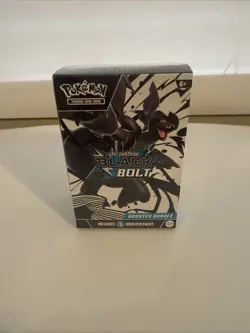 Pokemon Scarlet & Violet Black Bolt Booster Bundle (6 Packs) NEW SEALED - Image 1
