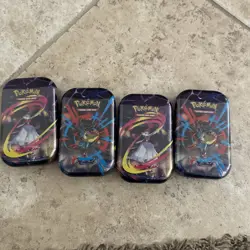 Pokemon TCG: Mega Evolution Mini Tins (Lot Of 4) - Image 1