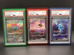 pokemon 151 charizard blastoise venusaur ex Sar PSA 10 Sequential Set - Image 1