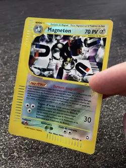 MAGNETON REVERSE - POKEMON 22/147 AQUAPOLIS WIZARDS FR - Image 3