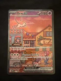 Pokemon TCG 151 Mew EX Black Star Promo SVP 053 - Image 1
