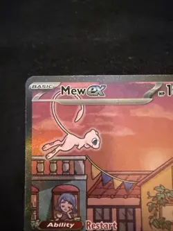 Pokemon TCG 151 Mew EX Black Star Promo SVP 053 - Image 3