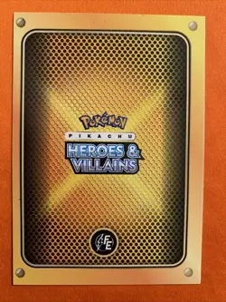 Superman (Pikachu) #E39 - Red Holo - Heros & Villains Flash Edition Pokemon - Image 3