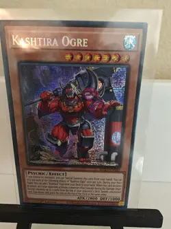 MP23-EN165 Kashtira Ogre Prismatic Secret Rare 1st Edition YuGiOh Card - Image 1