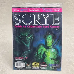 Scrye Magazine Collectible Card Games Issue 4/1 Apr 1997 CCG Magic the Gathering - Image 1