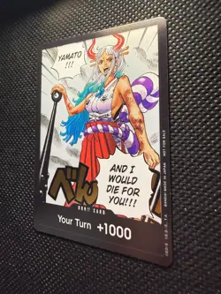 Yamato DON!! Card 1st ANNIVERSARY One Piece Card Game ENGLISH FOIL NM - Image 5